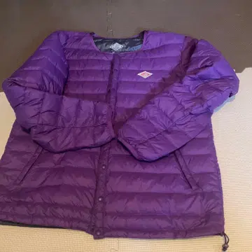 새상품급 단톤 노카라 이너 다운 경량 44 XL