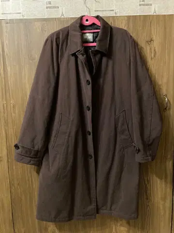 나노 유니버스 충전솜 코트 다크 브라운 S