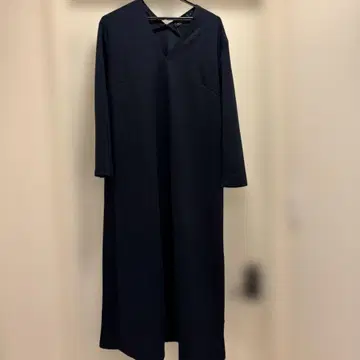 MARTHA 네이비 롱 원피스 긴팔 새상품 L 학교 행사 등에