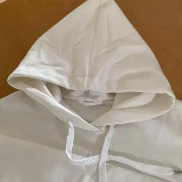 조인트 웍스 종이상자 소재 후드티