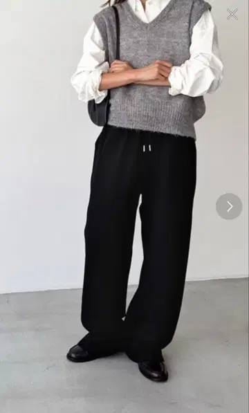 CANAL JEAN El mar 라이트 온스 스웨트 팬츠 블랙