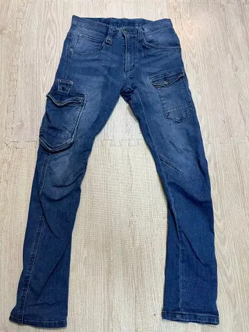 I'z Frontier 아이즈프론티어 데님 워크 팬츠 작업복 블루