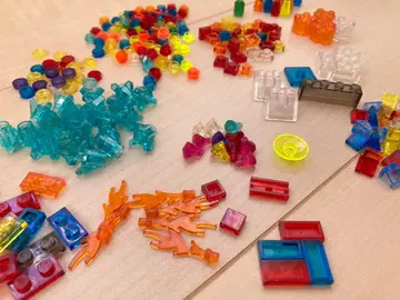 LEGO 클리어 부품 묶음 판매