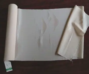 라이트 핑크 기모노 옷감 미사용 순수 실크 교토 영염원 옷감