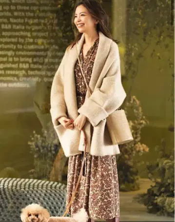 LOUNIE 페이즐리 무늬 롱 원피스