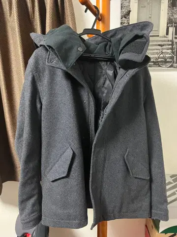 그린 레이블 릴랙싱 멜톤 모즈 코트