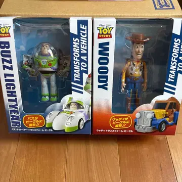 디즈니 리조트 한정판 우디 버즈 라이트이어 트랜스폼 비클