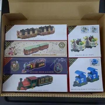 디즈니 토미카 호퍼카 일렉트릭 레일웨이 트램 새상품 묶음 판매