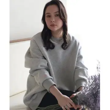 1회 착용 봉쥬르 사간 속기모 맨투맨