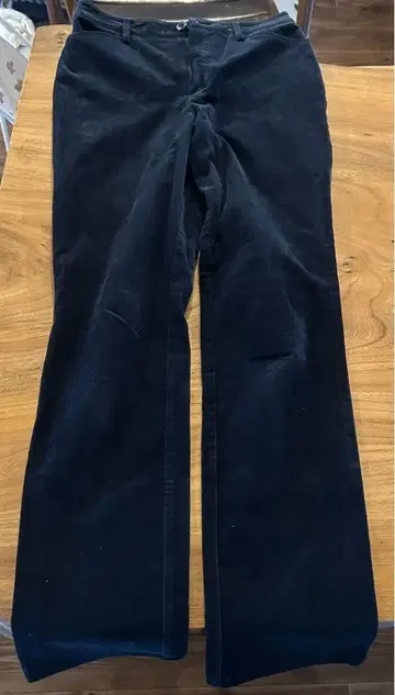 B-three 비쓰리 코듀로이 스트레이트 팬츠 네이비 컬러 가을/겨울