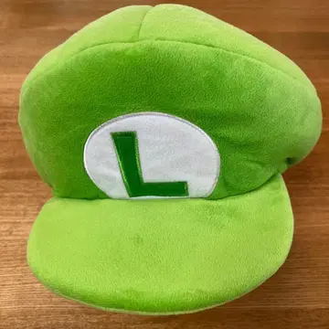 루이지 그린 컬러 L 마크 캡