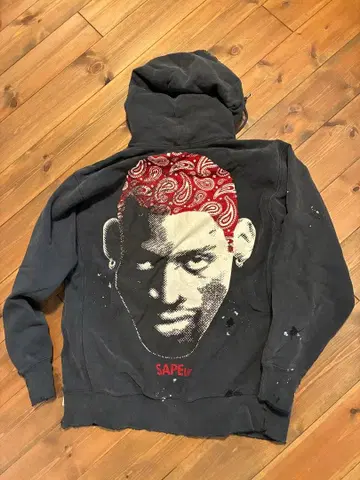 SAPEur 빈티지 후디