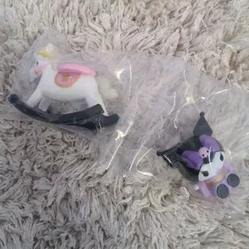 [ 미사용품 ] 산리오 시크릿 마스코트 쿠로미 목마