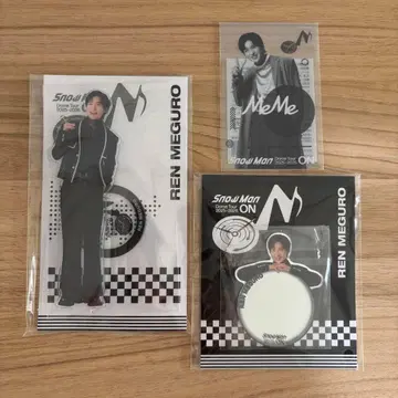 SnowMan ON 굿즈 메구로 렌 세트