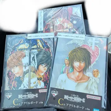 제일복권 DEATH NOTE 아크릴 보드 3개