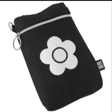 미사용 새상품 MARY QUANT 스마트폰 숄더백 블랙