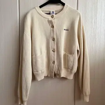 GEVACO 코튼 리브 가디건