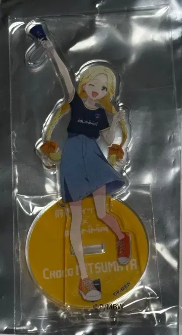 마에바시 위치즈 더스파 군마 콜라보 아크릴 스탠드 미츠마타 초코