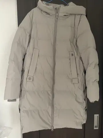 남성용 롱 다운 코트