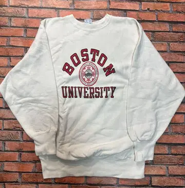 Champion BOSTON 칼리지 로고 USA 90s XL