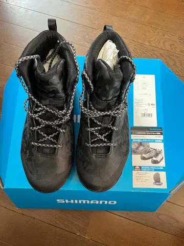 SHIMANO 낚시용 신발 블랙 카모 사이즈 26.5