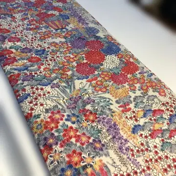 코몬 순수 실크 크레이프 원단