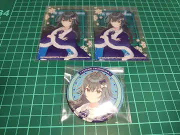 학마스 하치케이지마 파라다이스 클리어 카드 캔뱃지 츠키무라 테마리