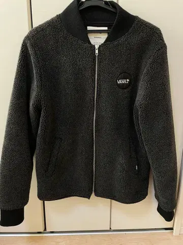 VANS 플리스 자켓 다크 그레이