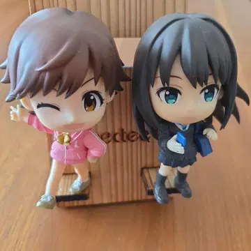 아이돌 마스터 미니 피규어 2체 세트