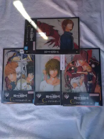 제일복권 데스노트 C상 아크릴 보드 전 4종 컴플리트