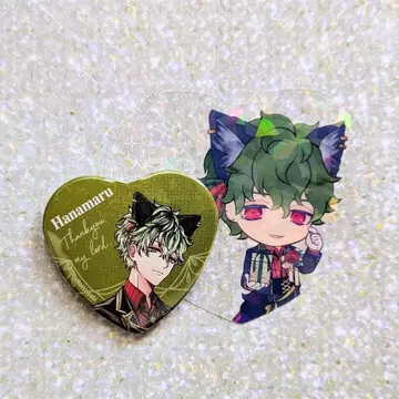 악마고양이 하나마루 난자타운 미니게임 경품 2종 세트