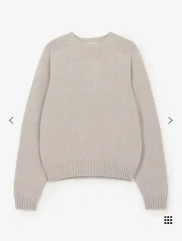 [택 포함 새상품] MORRIS & SONS 지롱 라무 크루넥 니트