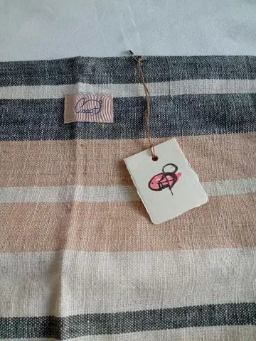 새상품 우사토 Usaato 손뜨개 초목 염색 스톨 랩 스커트 무릎 담요