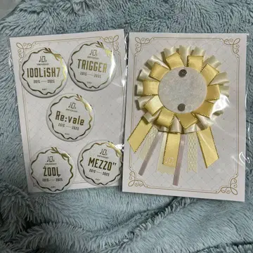 아이들리시 세븐 캔뱃지 로제트