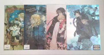 PandoraHearts A3 클리어 포스터 메탈 포스터 4장 세트