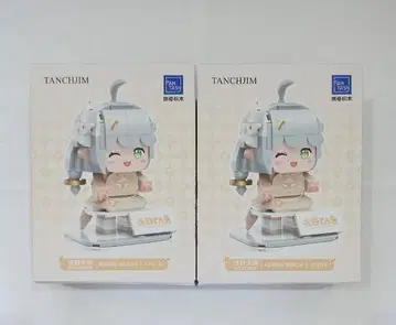 TANCHJIM 아사노 텐키 블록 피규어 2개 세트