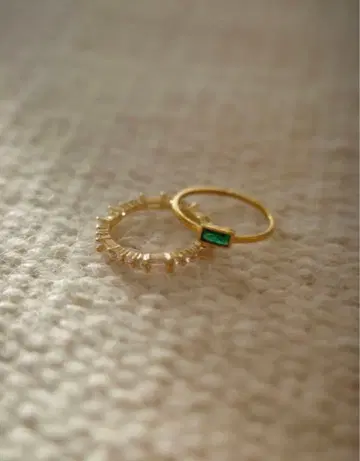 미사용 새상품 타쿠보 카린쨩 커플 iamnao 반지 2개 세트