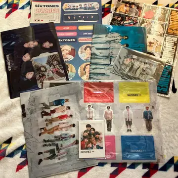 SixTONES 구매 혜택 9종 세트