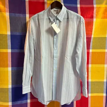 HARD TWIST ORGANDY STRPE SHIRT 24ss 5