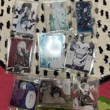 제일복권 데스노트 G상 아크릴 스탠드 9종 미개봉 새상품