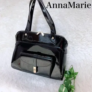 안나마리 에나멜 핸드백