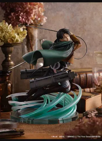 [ 미개봉 ] 진격의 거인 인류 최강의 병사 리바이 1/6 완성품 피규어