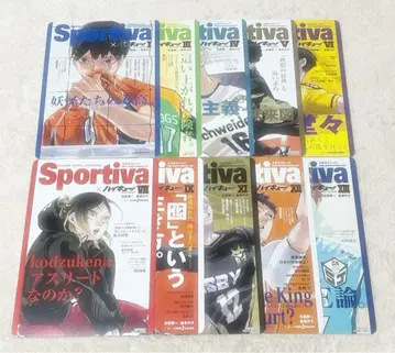 하이큐!! 쇼세츠반 Sportiva 애니메이트 비주얼 보드 10장