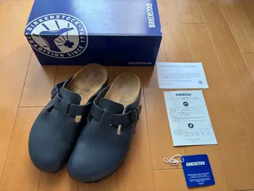 BIRKENSTOCK 버켄스탁 보스턴 네이비 39 내로우