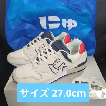 Sangacio 화이트/네이비/레드 스니커즈 스티커&파일 포함