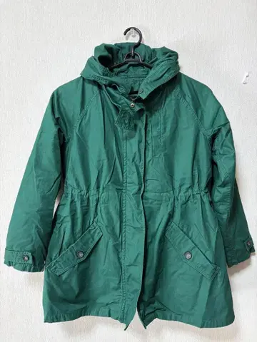 글로벌 워크 후드 부착 모즈 코트