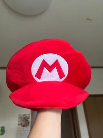 마리오 캡 빨간색