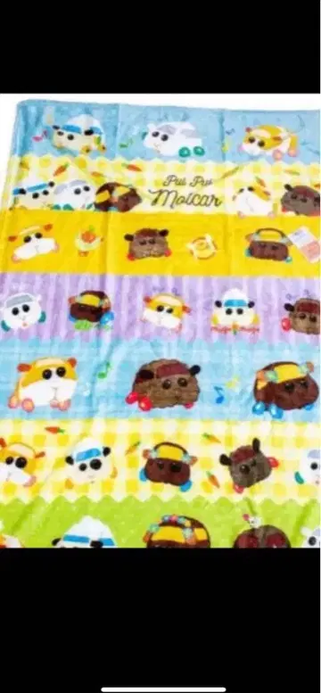 반다이 캐릭터 담요 약 100cm x 140cm
