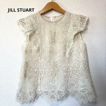 JILL STUART 마리아 레이스 블라우스 M 사이즈