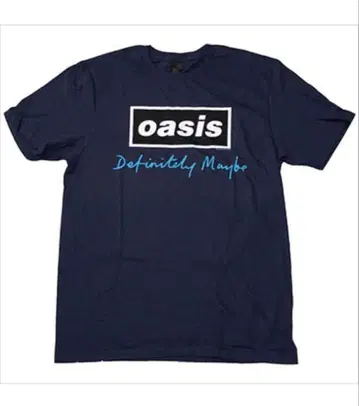 oasis definitely maybe 셔츠 navy